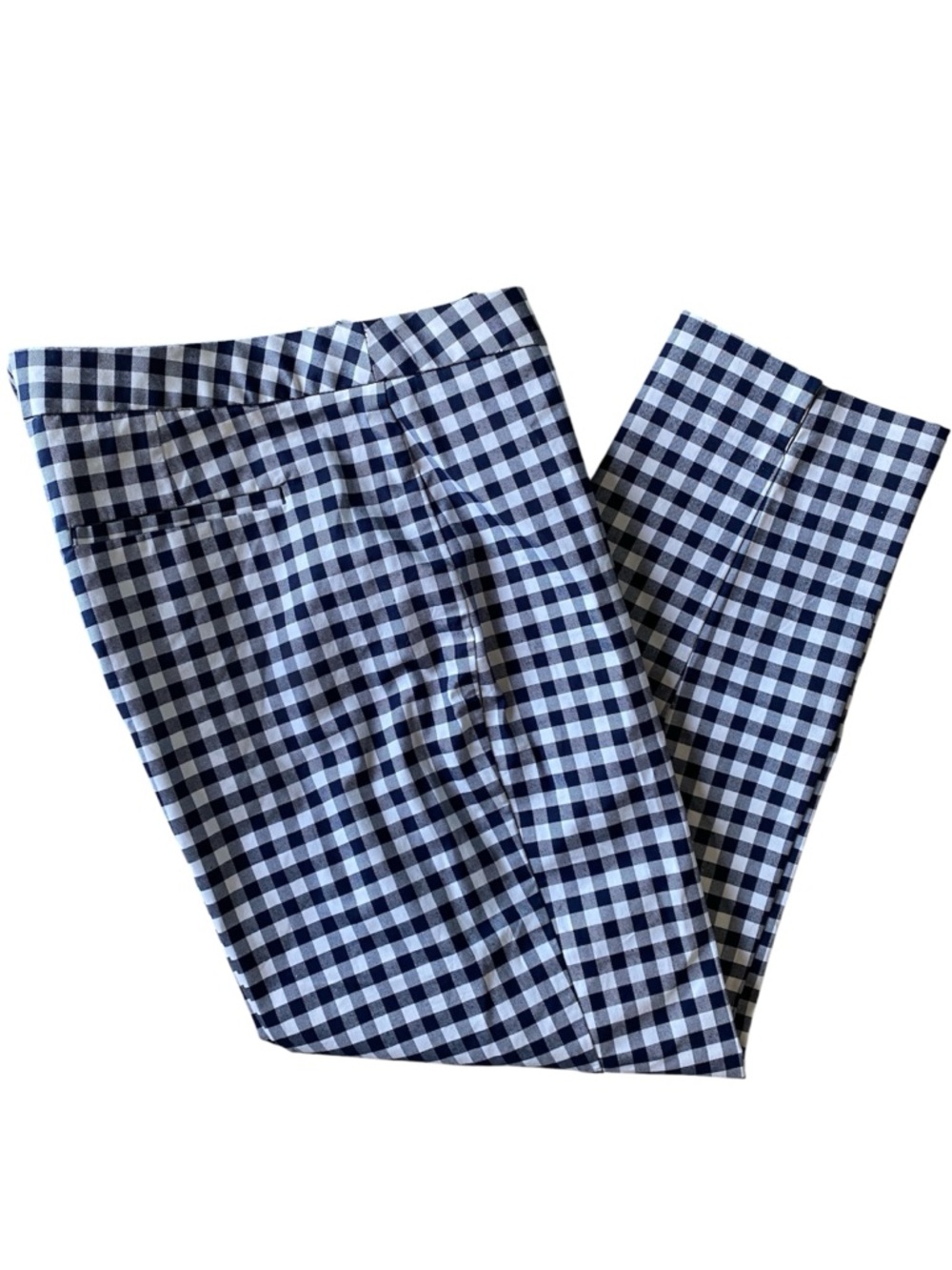 Victoria Beckham Gingham Capris - Picture 2 of 8